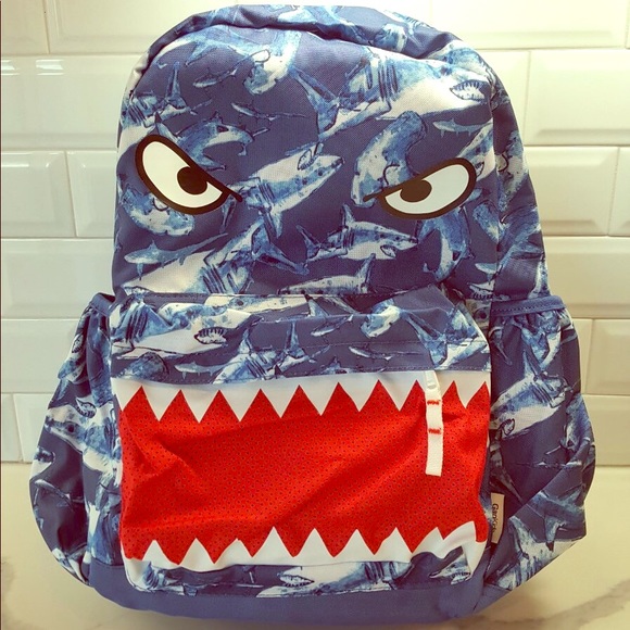GAP Other - GAP Kids Boys Docksider Blue Shark Backpack NWT